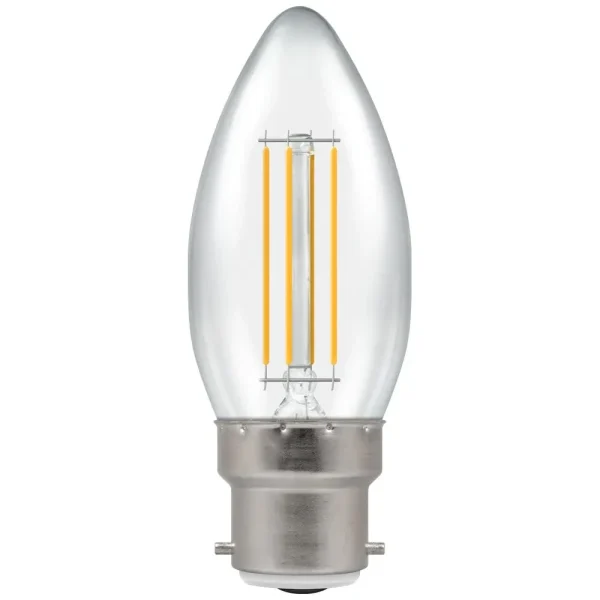 Crompton 7130 LED Filament Candle Bulb Dimmable - Image 4