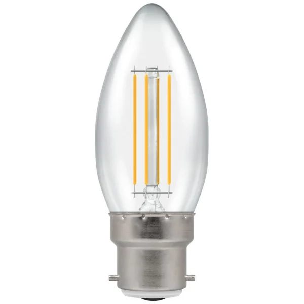 Crompton 7130 LED Filament Candle Bulb Dimmable