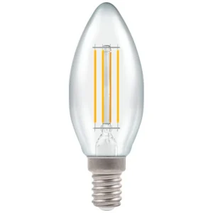 Crompton 7161 LED Filament Candle Bulb Dimmable