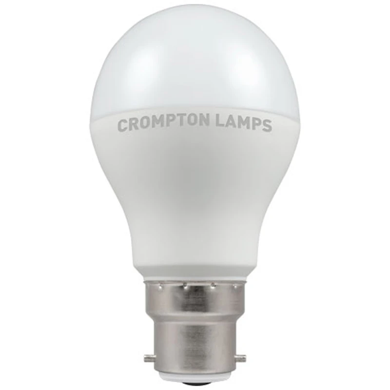 Crompton 11694 LED GLS Light Bulb 5.5W 2700K BC-B22d - Warm White