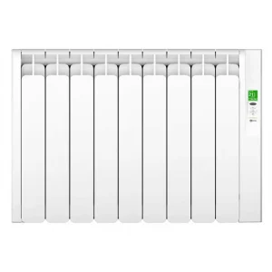 Rointe Electric Radiator c/w Pre-programming 9 Elements 990W 840x580x98mm White