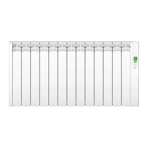 Rointe Electric Radiator c/w Pre-programming 13 Elements 1430W 1180x580x98mm White
