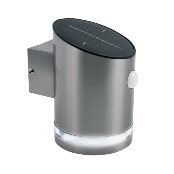 Luceco LEXDSL1S40P Solar Wall Light 100Lm 2W Stainless Steel 840