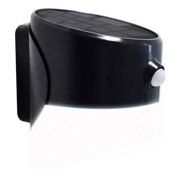 Luceco LEXDSL1S40P Solar Wall Light 100Lm 2W Stainless Steel 840 - Image 5