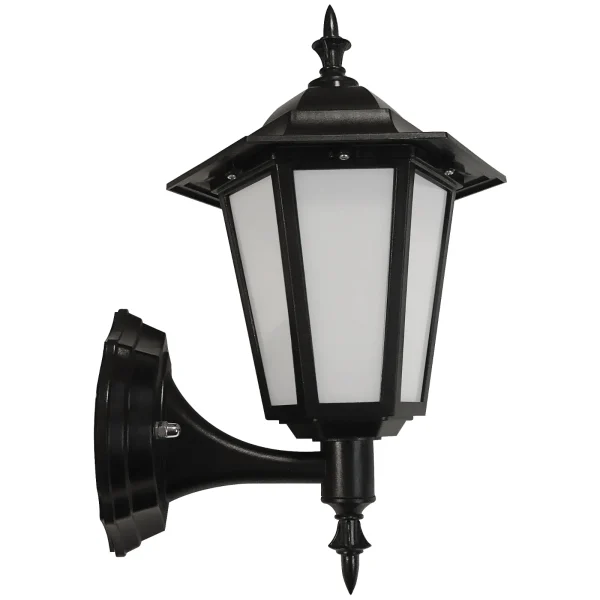 Eterna DVECOFBK LED Outdoor Wall Full Lantern IP44 Black 7W - Image 3