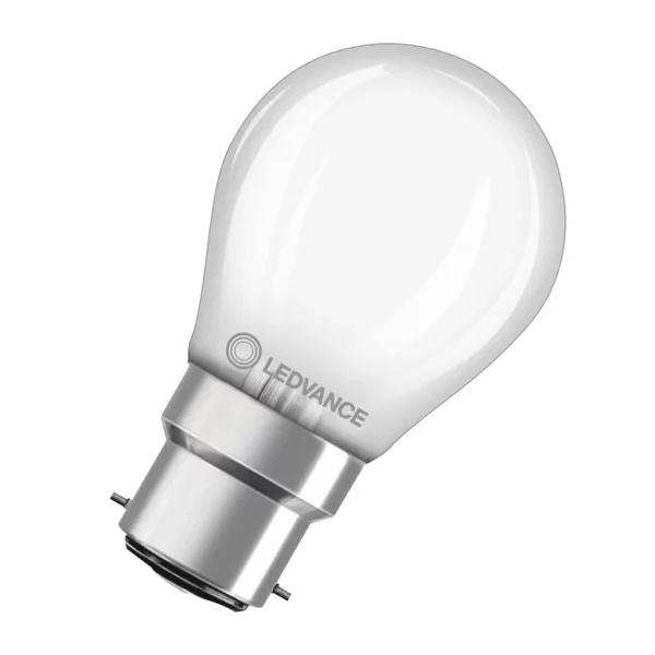 LED Classic P 40 Filament DIM P 4.8W 827 Frosted B22d