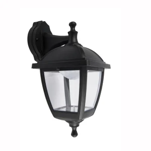 KSR KSR1512 Bastia 8W 4 Sided Upward/Downward Outdoor Wall Lantern Black