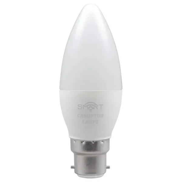 Crompton 12363 LED Smart Candle Thermal Plastic Dimmable 5W RGB+ 3000K BC-B22d - Image 4