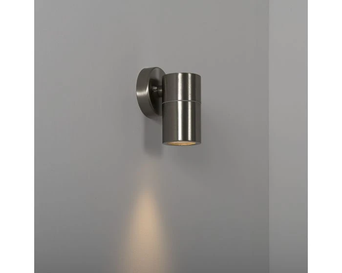 KSR KSR1356 35W GU10 Stainless Steel Single Up/Down Wall Light