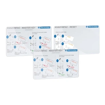 Electronic Tag Radio Frequency Identification XG Set Of Badges For Setup Of The Standalone Reader
