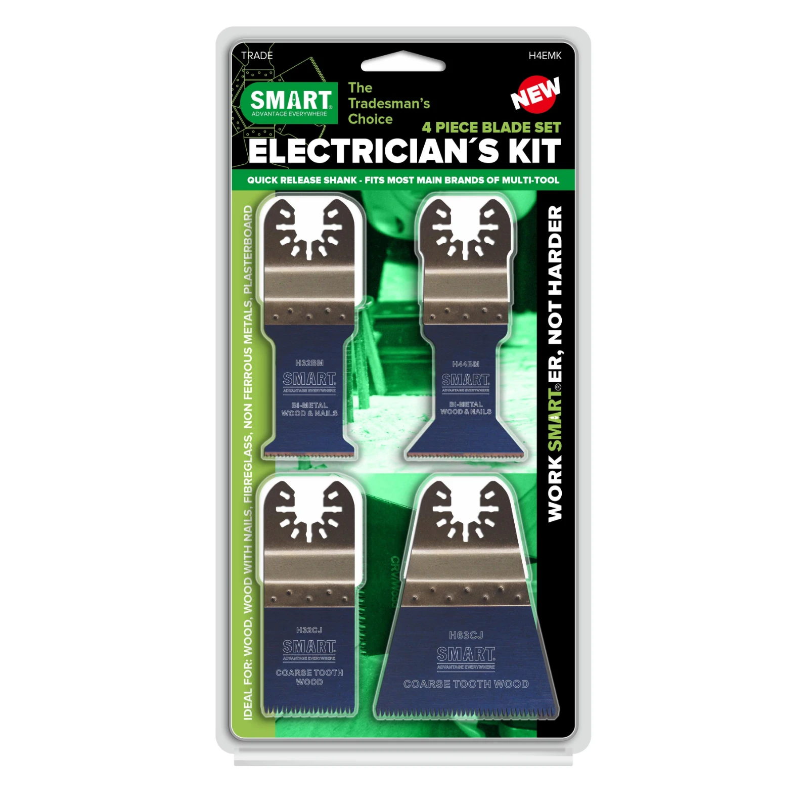 Smart H4EMK Trade 4 Piece Electrician's Kit