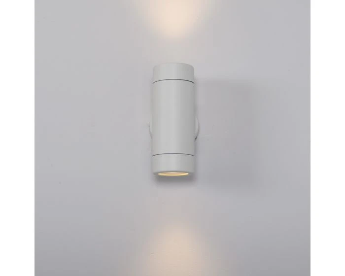 KSR 2 X 35W Tulua GU10 Up & Down Wall Light White - Image 3