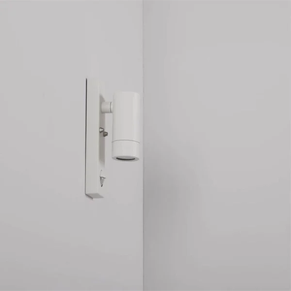 KSR Tulua III GU10 PIR Single Wall Light White - Image 3