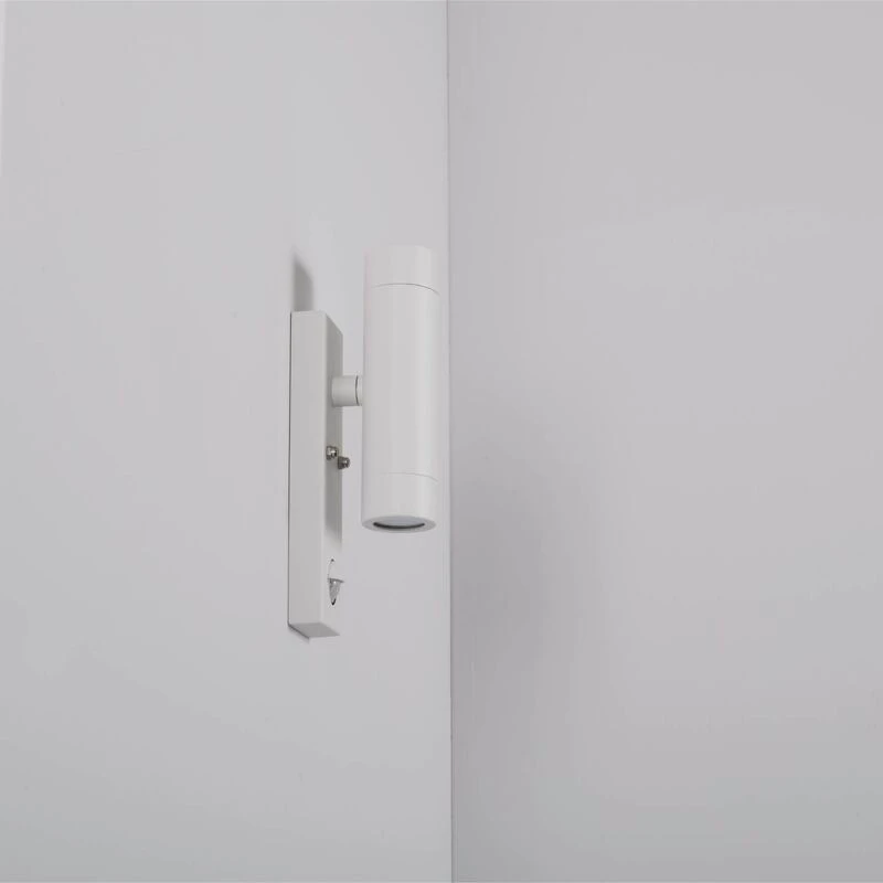 KSR Tulua III GU10 PIR Up and Down Wall Light White - Image 3