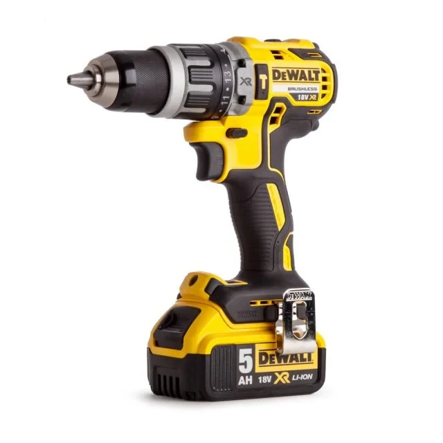 18V XR Brushless Combi Drill with 1 x 5Ah Li-ion Battery