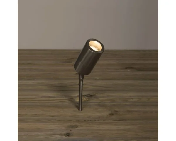 KSR GU10 Residential Wall And Spike Lights - Stainless Steel