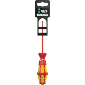 Wera WE003001 Lasertip Kraftform Plus VDE Slotted Screwdriver