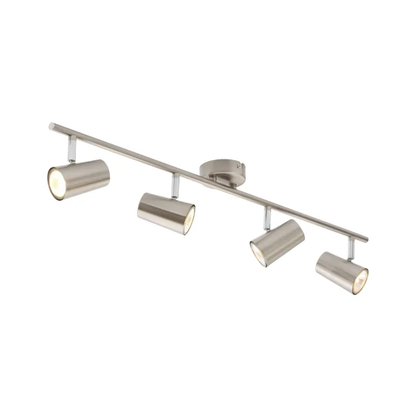 Forum INL-31723-SNIC Harvey Spotlight 4 Light Bar GU10 Satin Nickel - Image 3