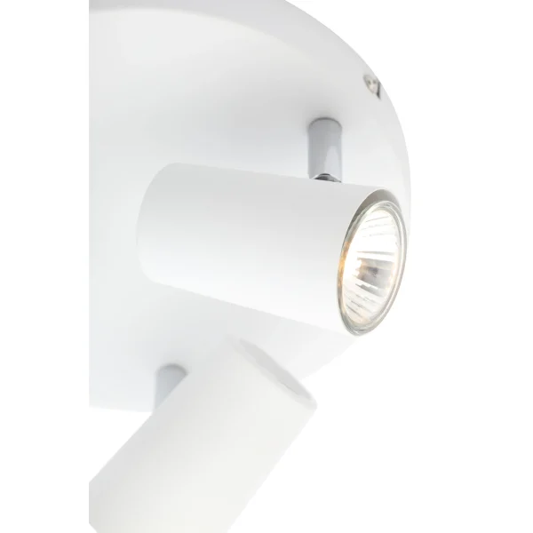 Forum INL-31776-WHT Harvey Spotlight 3 Light Plate White - Image 4