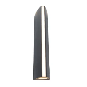 Lutec 5192701335 Leo IP54 Integrated LED Outdoor Wall Light 870lm 3000K Dark Grey