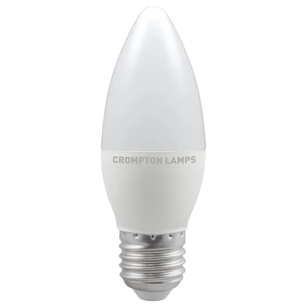 5W 2700K ES-E27 LED Candle Thermal Plastic Dimmable Lamp - Image 3