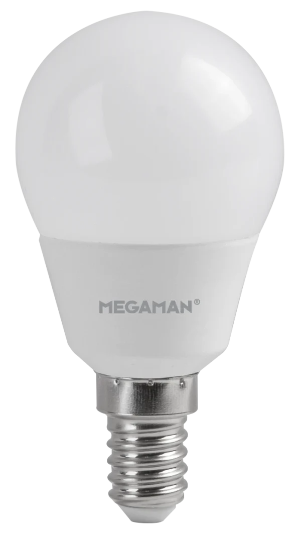 Megaman 711112 5.5W Golf Ball Lamp E14 Cool White 4000K - Dimmable