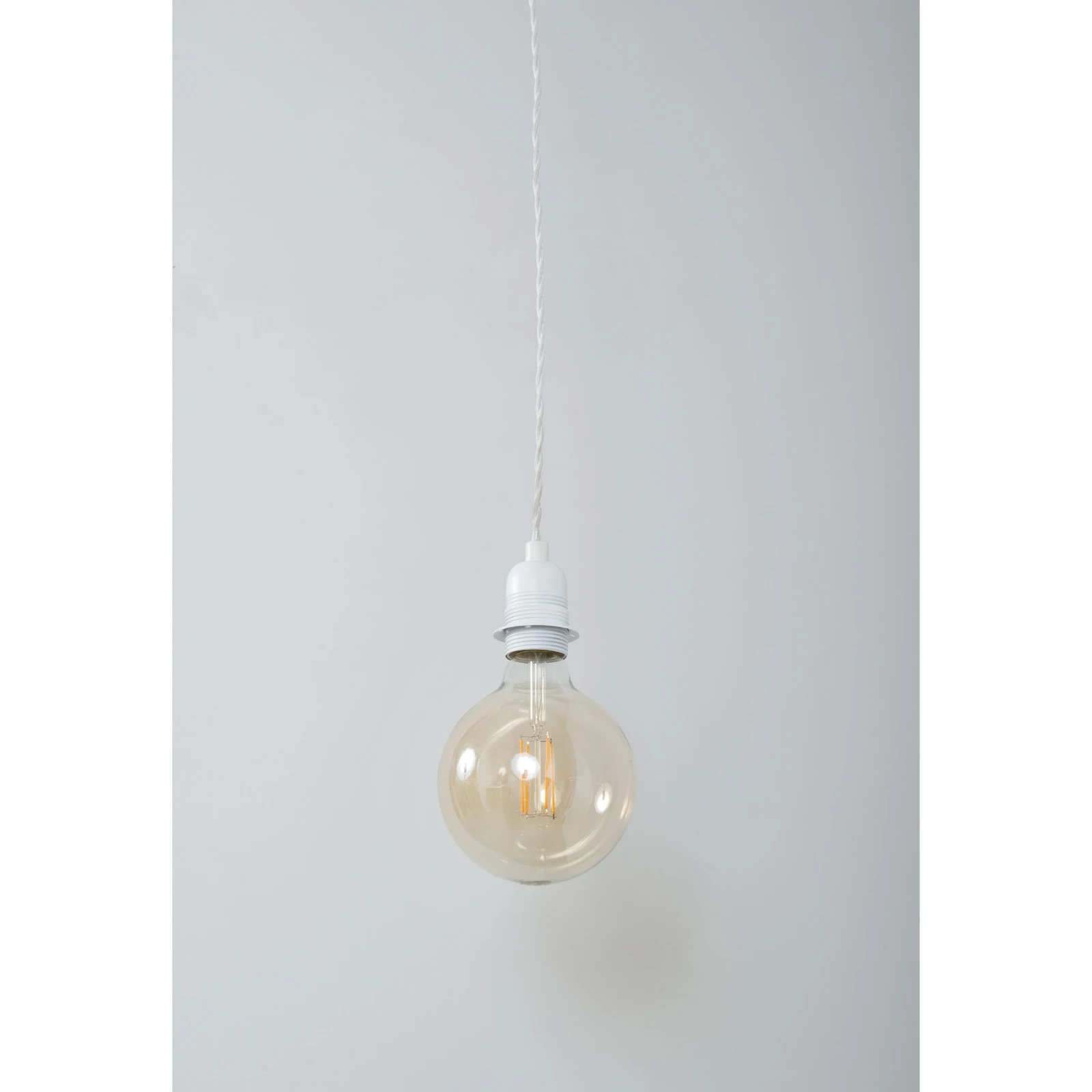KSR KSR1650WH Carlota E27 Single Pendant Matt White