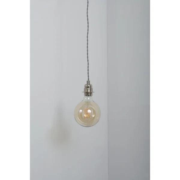 KSR KSR1650SC Carlota E27 Single Pendant Satin Chrome - Image 3