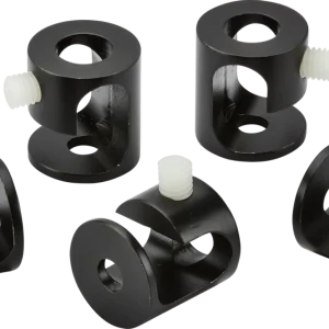 Pack 5 Pendant Ceiling Hooks Matte Black