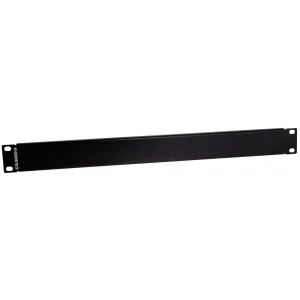 Gigamedia 19'' Blanking Panel 1U - Black