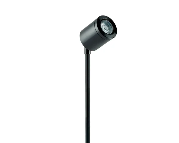 Spike Lighting 2700K LED Mains Voltage Black Ano Alu 40 Degrees Beam An - Image 4