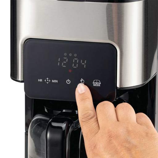 Ariete 900W 1.5L Digital Filter Coffee Machine Black & Stainless Steel - Image 4