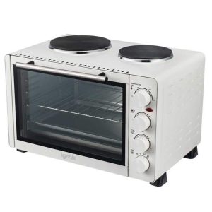 Igenix 30L Electric Mini Oven with Double Hotplates