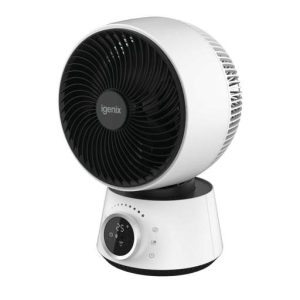 Igenix 9 Inch Digital Air Circulator Turbo Fan White (DISCONTINUED)