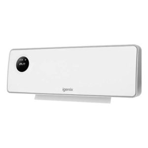 Igenix 2kW Wall PTC Downflow Fan Heater White