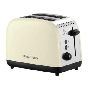 Russell Hobbs 2 Slice Lift & Look Toaster Cream