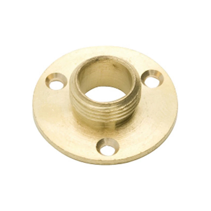 Jeani 501/100 Back Plate Brass 1/2-Inch (13mm)