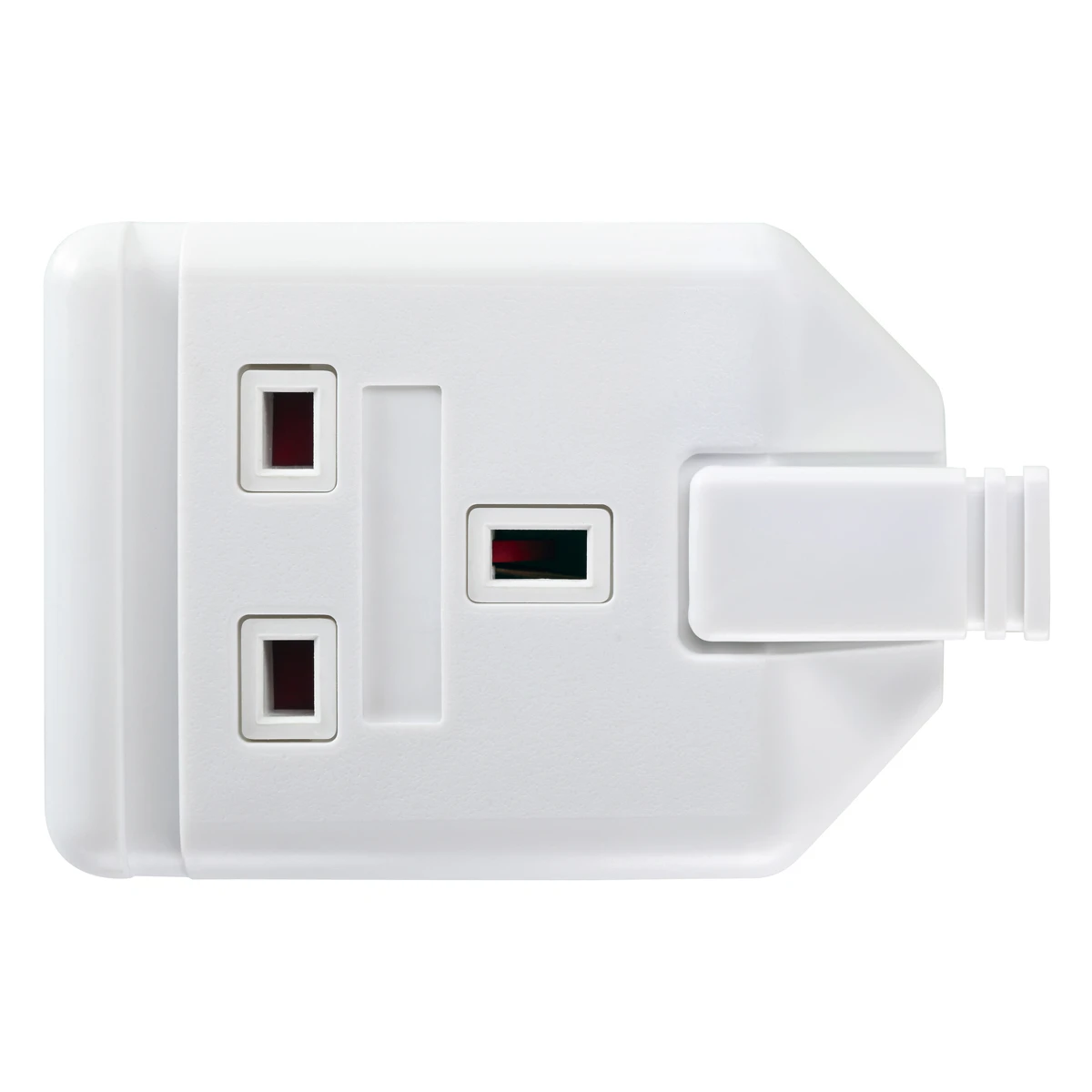 BG ELS13W Trailing Socket Permaplug 1 Gang 13A White