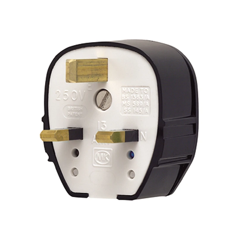 Plug Toughplug Fused 13A Black