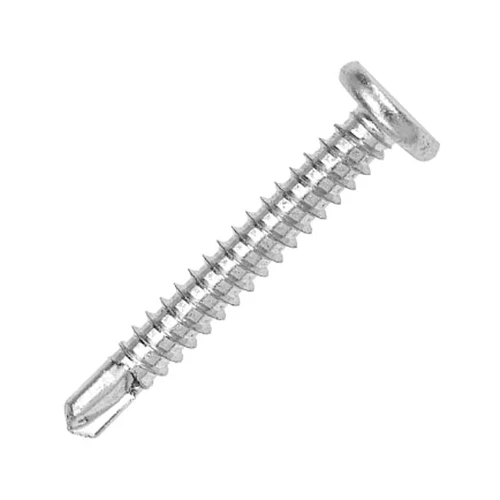 Screw General Purpose Self Drill 4.8 x 35mm Steel/Bright Zinc Plated [Pack=200]