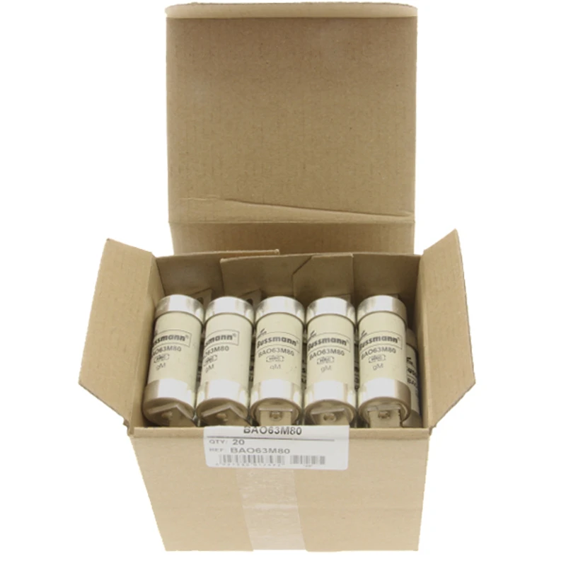 Bussmann 63M80A BS88 Industrial Offset Bolted Tag Fuse Link - Image 3