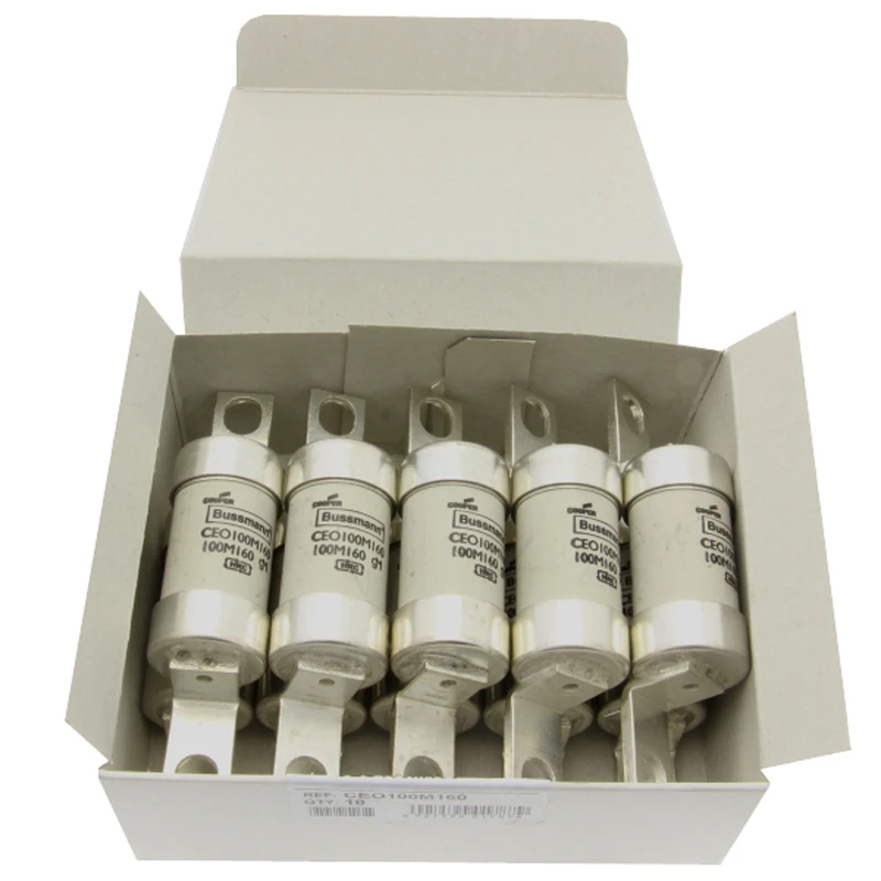 Bussmann 100M160A BS88 Industrial Offset Bolted Tag Fuse Link - Image 3