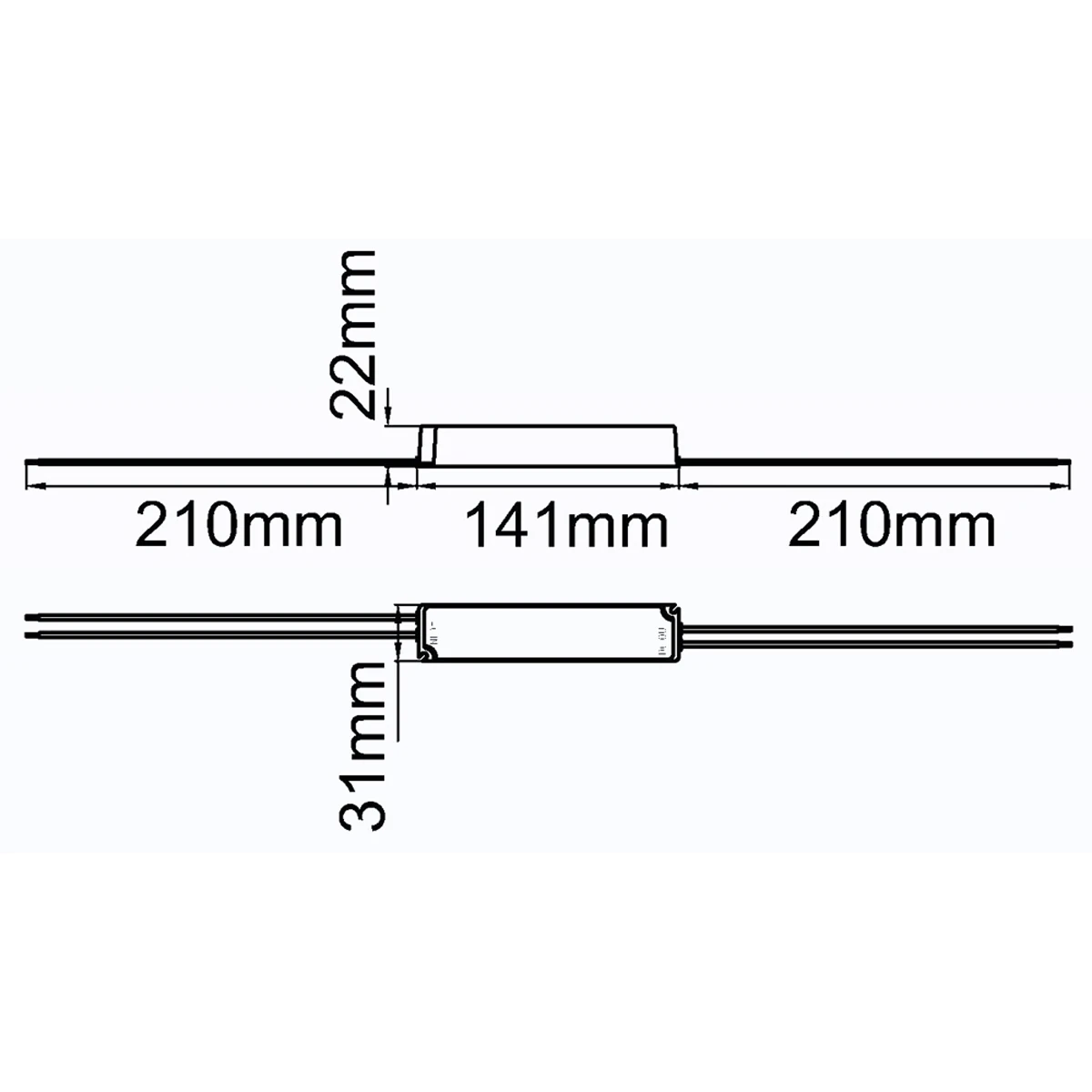 KSR KSRDL283 LED Driver IP65 12W 12V Non Dimmable Max Run 2m - Image 3
