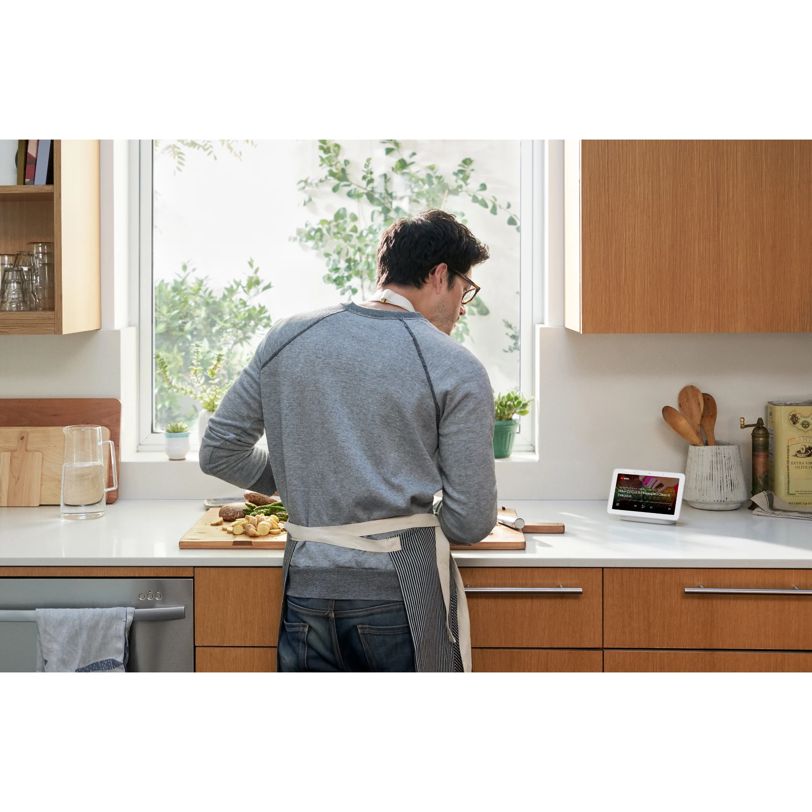 Google WNGOGA00516GB Home Nest Hub Chalk - Image 4