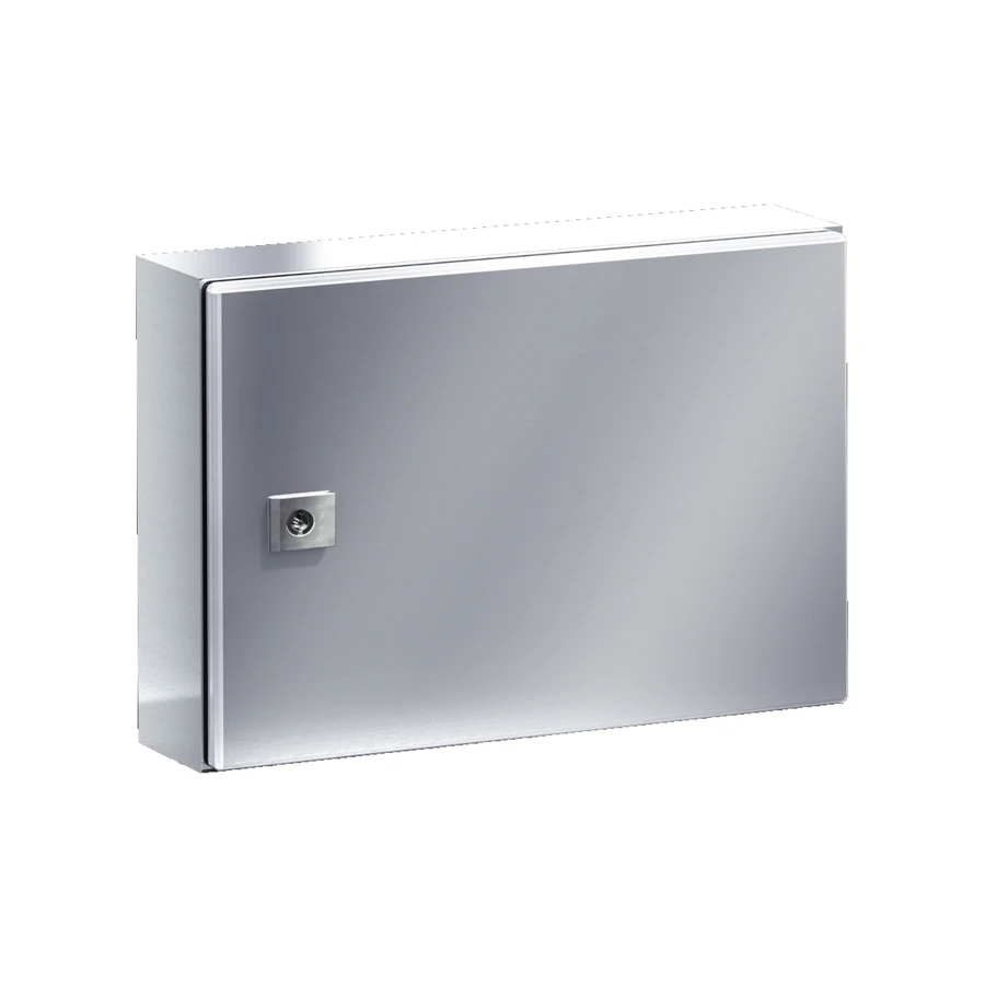AE Compact Enclosure IP66, WHD: 380 x 300 x 155 mm Stainless Steel 1.4301 - Image 3