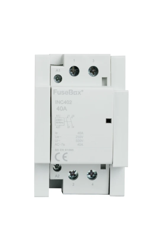 Fusebox INC402 Contactor Double Pole 230V 40A - Image 3