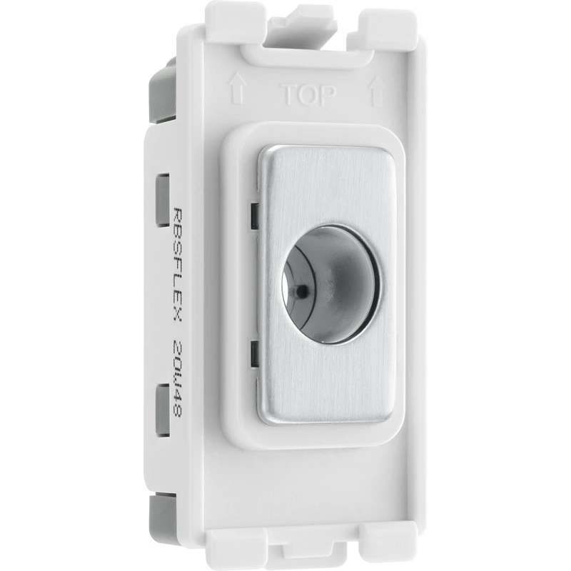 Nexus Grid Brushed Steel Flex Outlet (up to 10mm) - Image 3