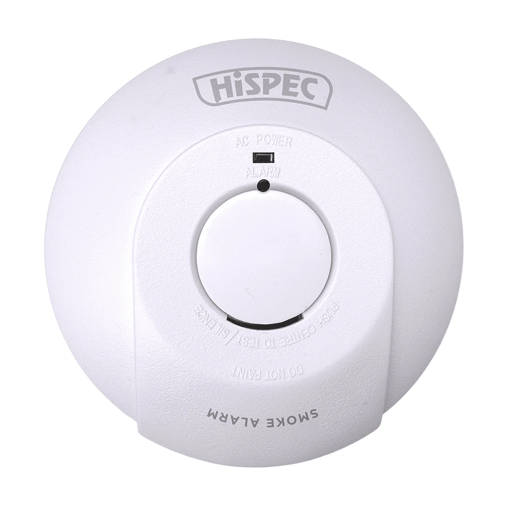 Hispec HSSA/PE/RF10-PRO Radio Frequency Mains Smoke Detector with 10yr Rechargeable Lithium Battery Backup - Image 3