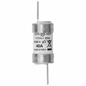 Bussmann 40A BS88 Industrial Offset Bladed Tag Fuse Link - Image 3