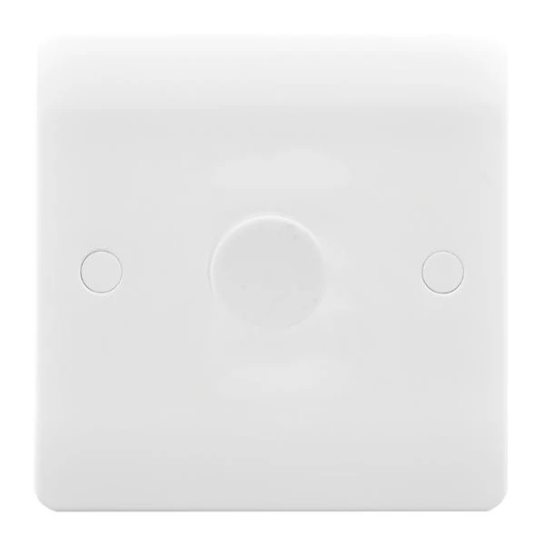 Verve HM2031 Rotary Dimmer 1G 2 Way 100W LEDITB Push On/Off White - Image 3